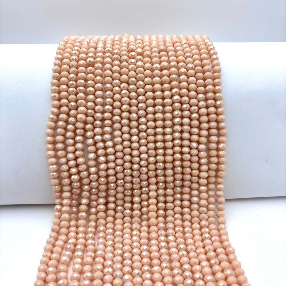 6 mm Kristal Boncuk 1 Dizi