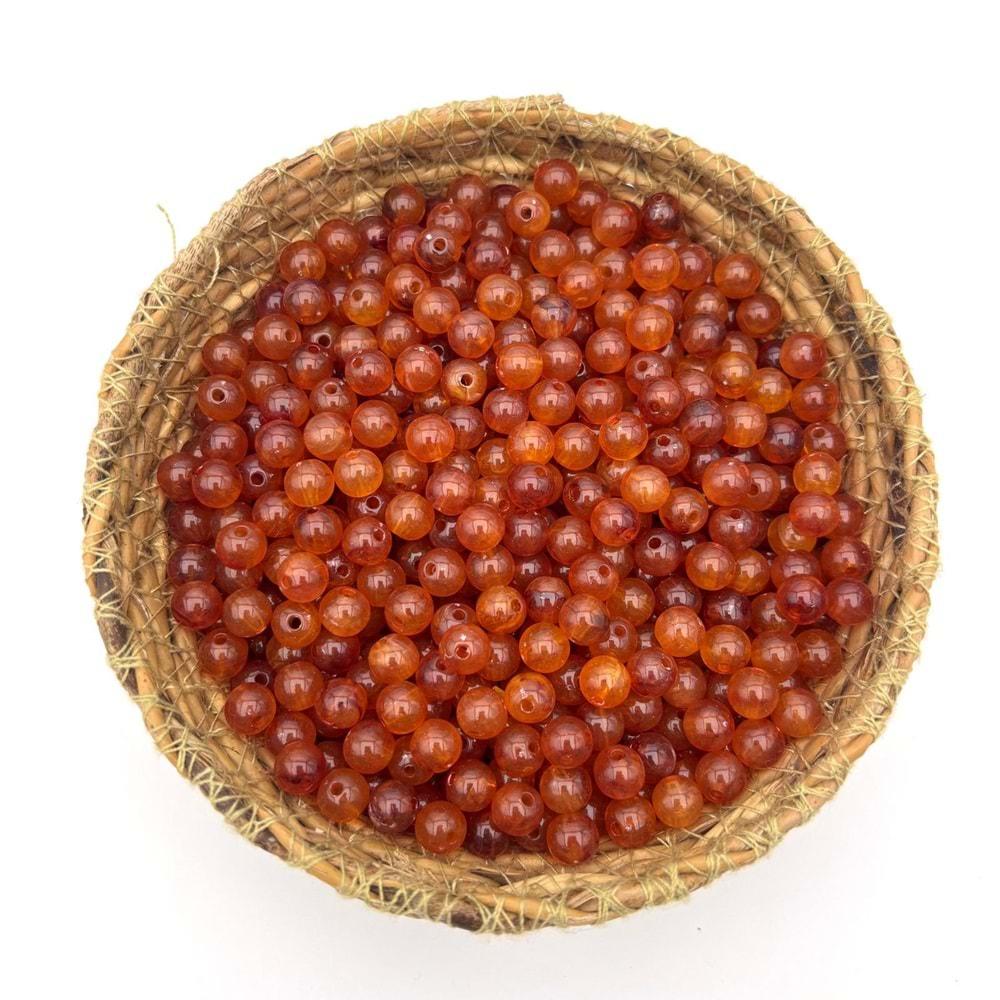 Akrilik Boncuk 8 mm 50 Gr