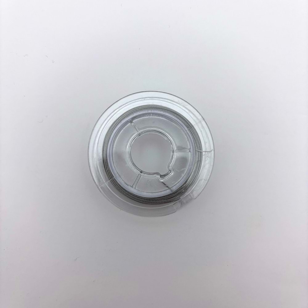 Çelik Tel-0.38 mm Gümüş 10 M-1 Adet