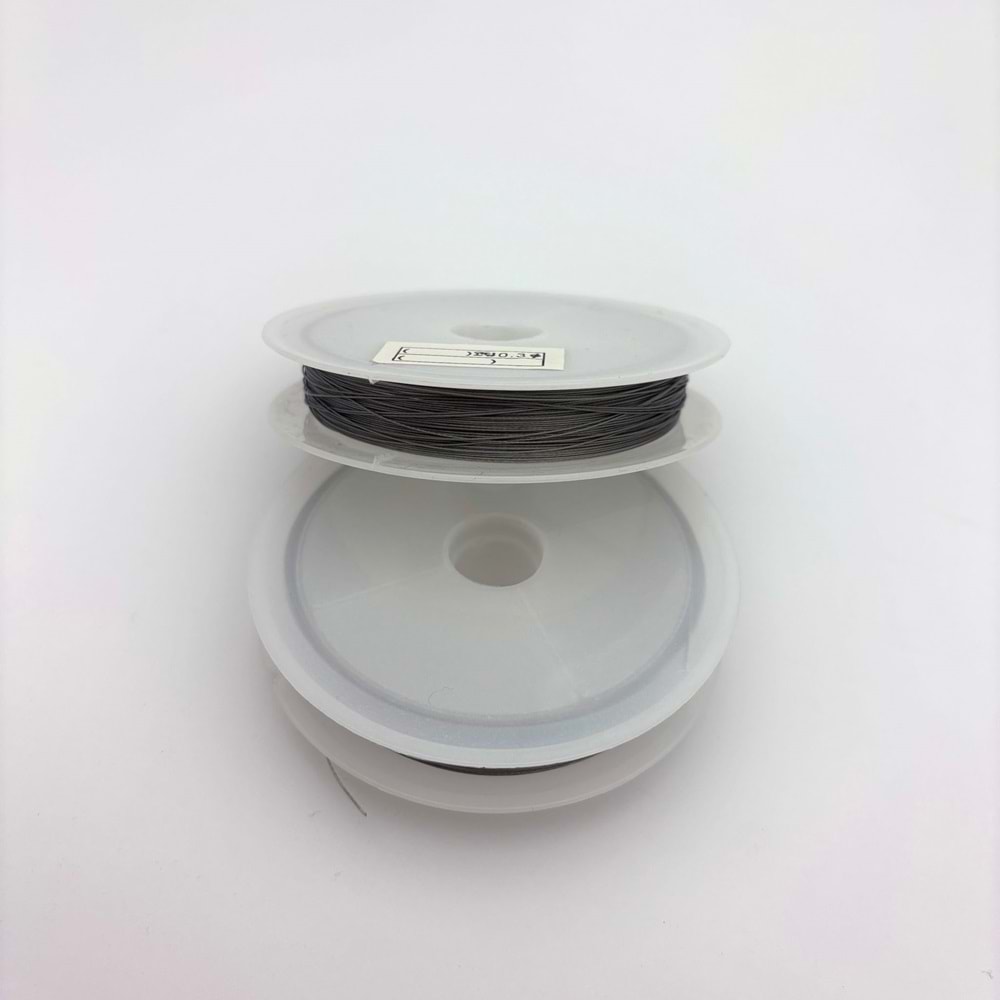 Çelik Tel-0.30 mm Gümüş-1 Adet