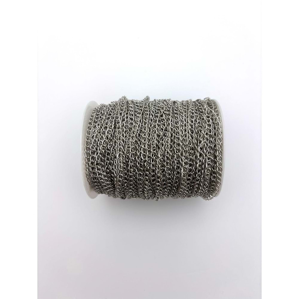 Geniş Halka Model 1 mm Gümüş 1 m 1 Adet