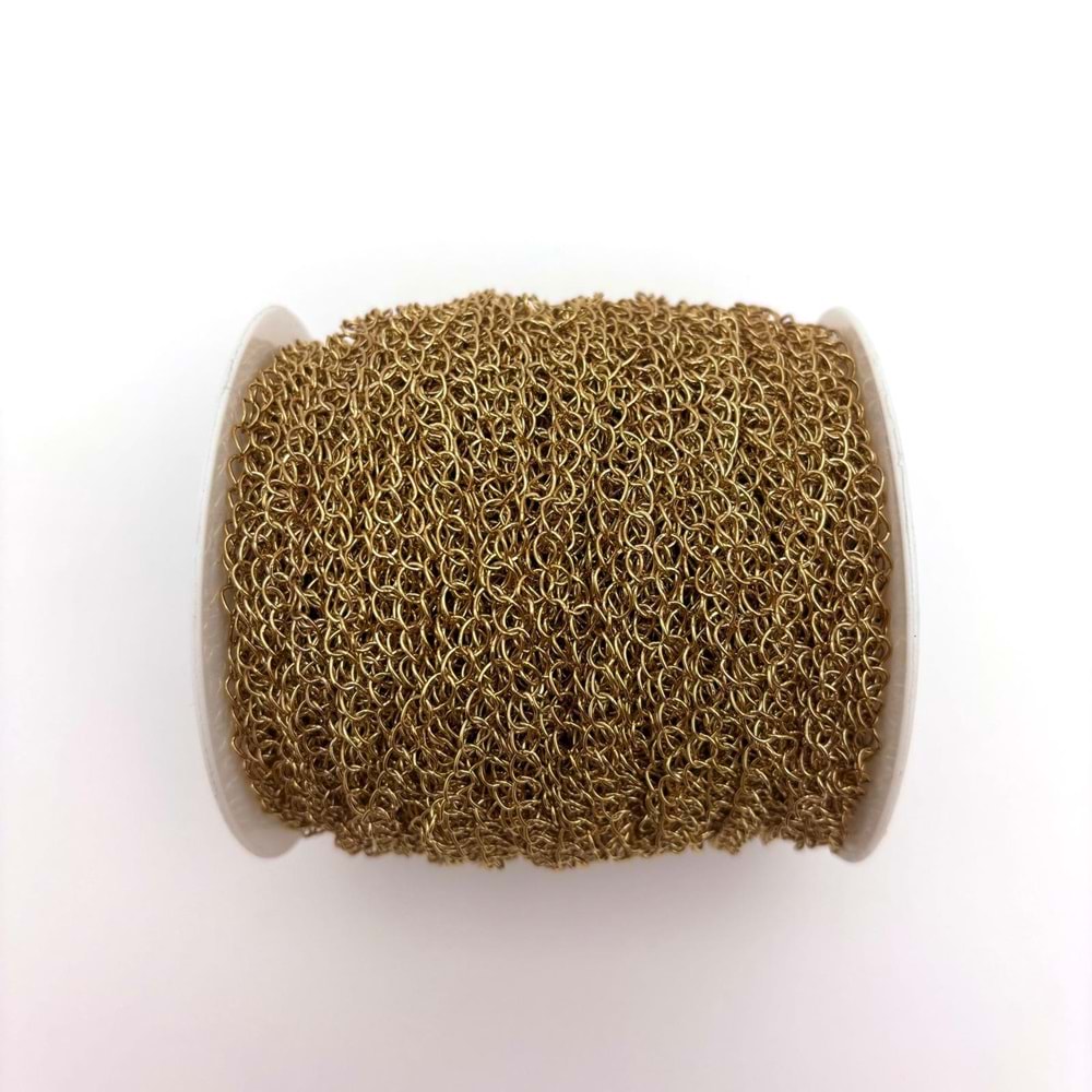 İnce Halka Model 0.6 mm Altın Renk 1 m 1 Adet