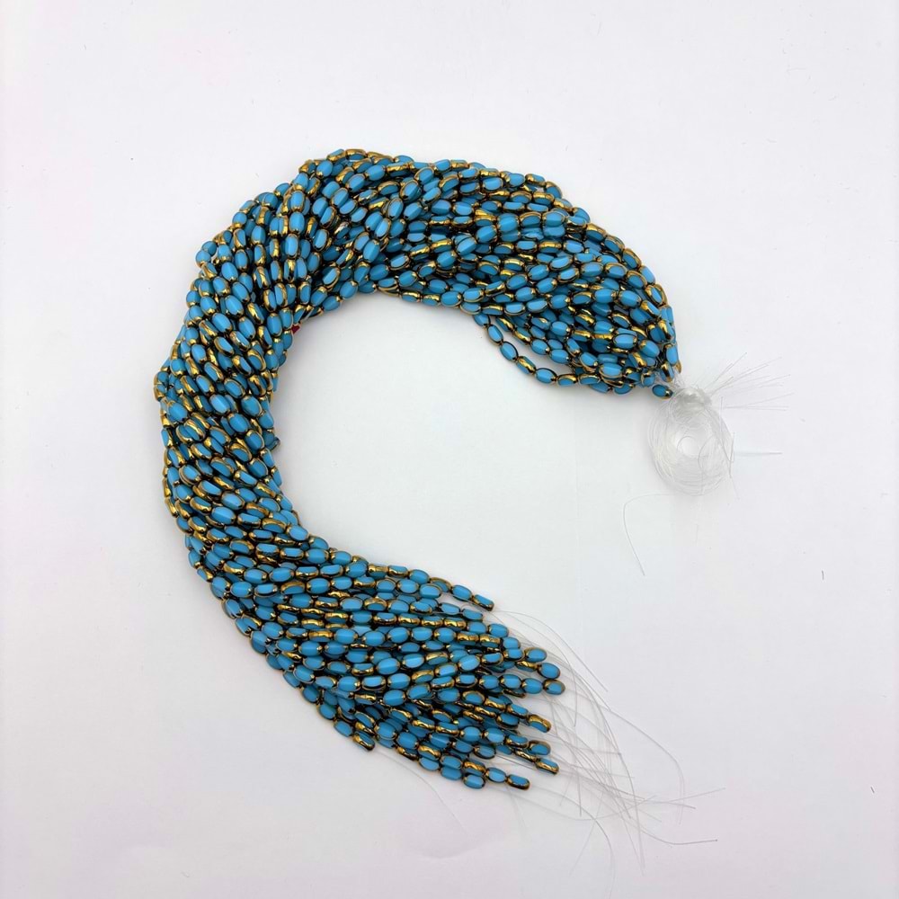 Çek Kristali Açık Turkuaz 1 Dizi