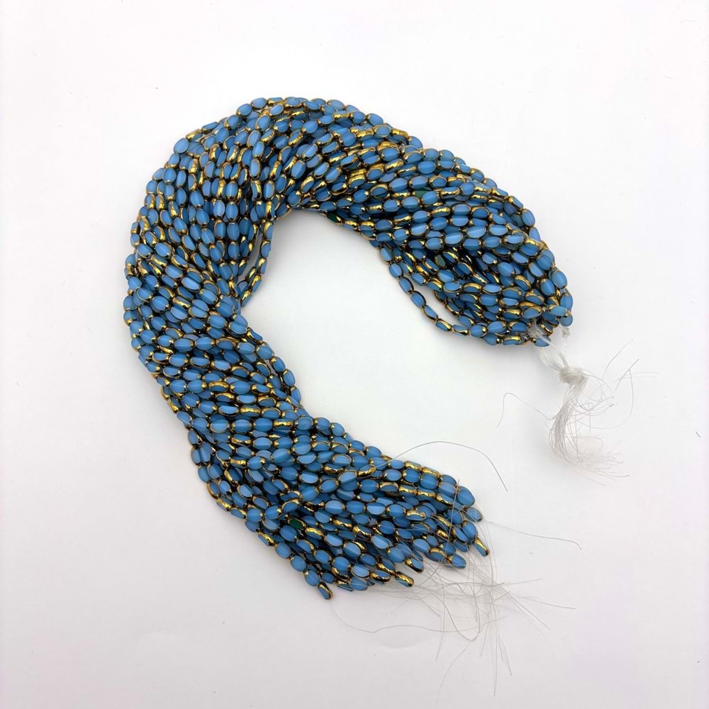 Çek Kristali Bebe Mavi 1 Dizi