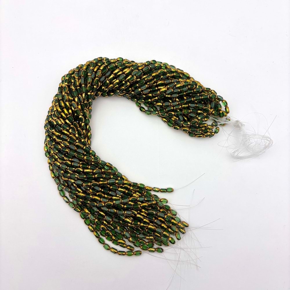 Çek Kristali Zümrüt Yeşil 1 Dizi