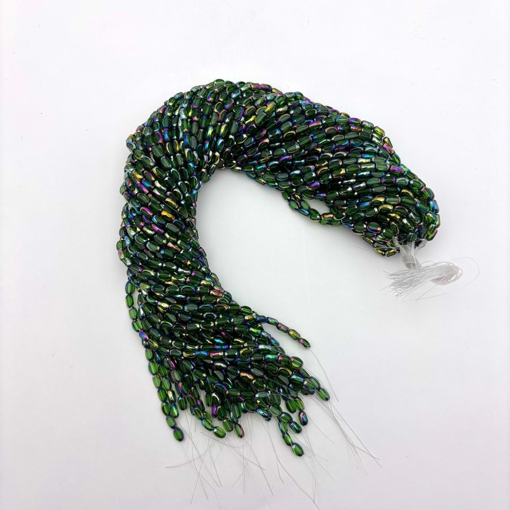 Çek Kristali Haki Yeşil 1 Dizi