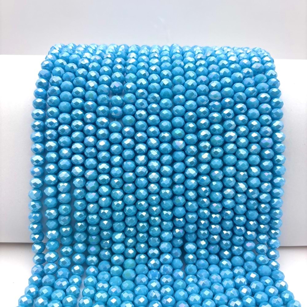 8 mm Kristal Boncuk 1 Dizi