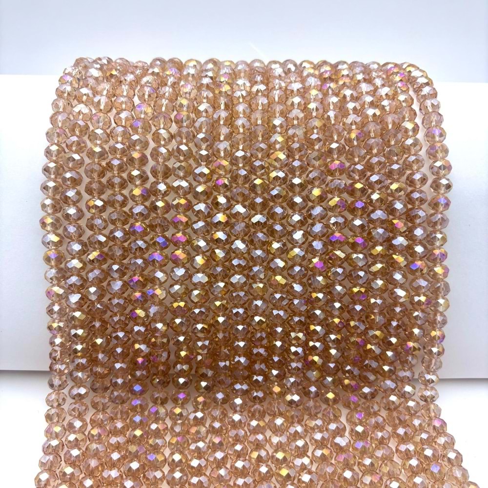 8 mm Kristal Boncuk 1 Dizi