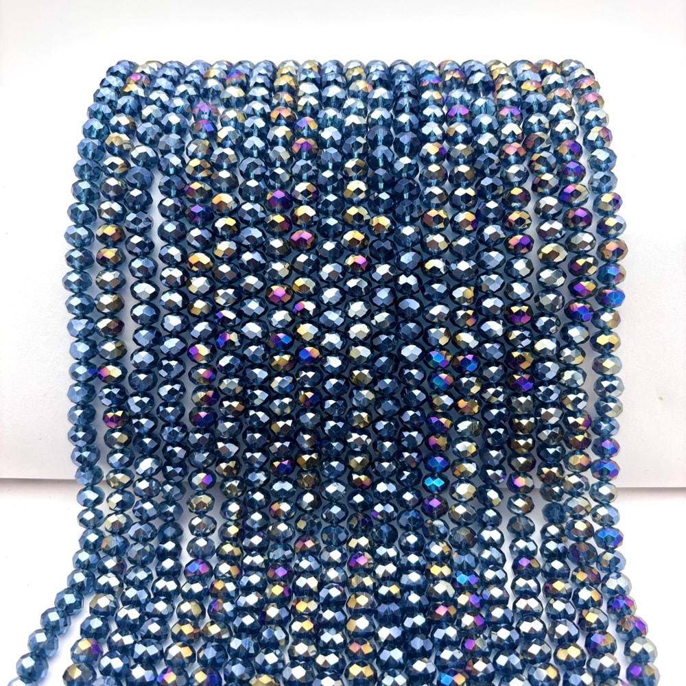 8 mm Kristal Boncuk 1 Dizi