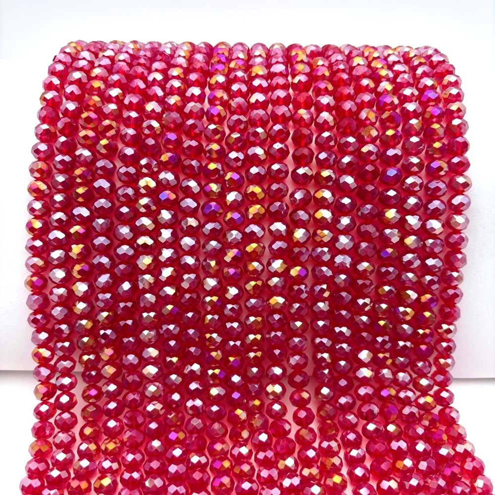 8 mm Kristal Boncuk 1 Dizi