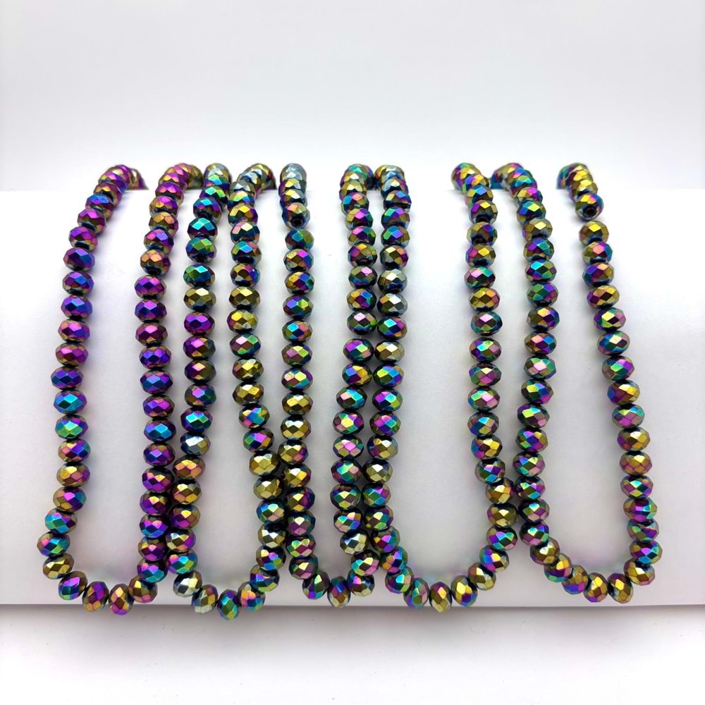 8 mm Kristal Boncuk 1 Dizi