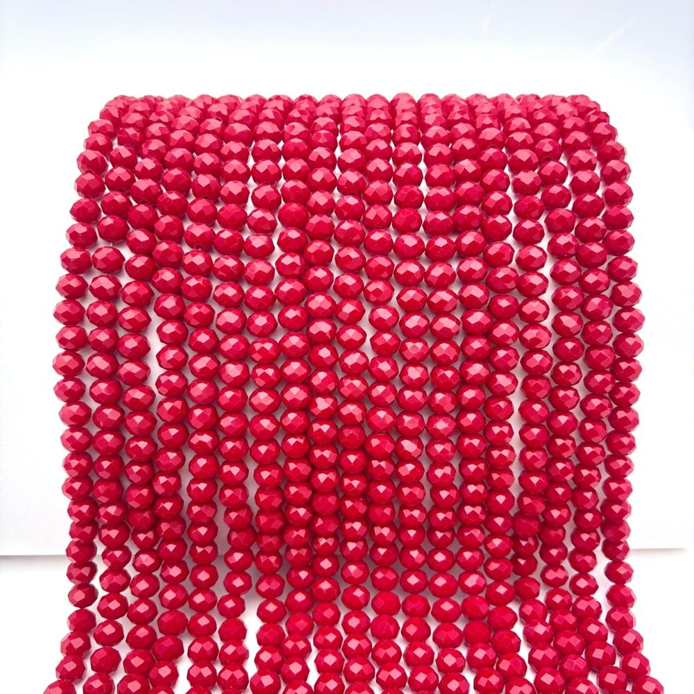 8 mm Kristal Boncuk 1 Dizi