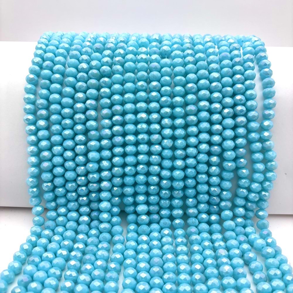 8 mm Kristal Boncuk 1 Dizi