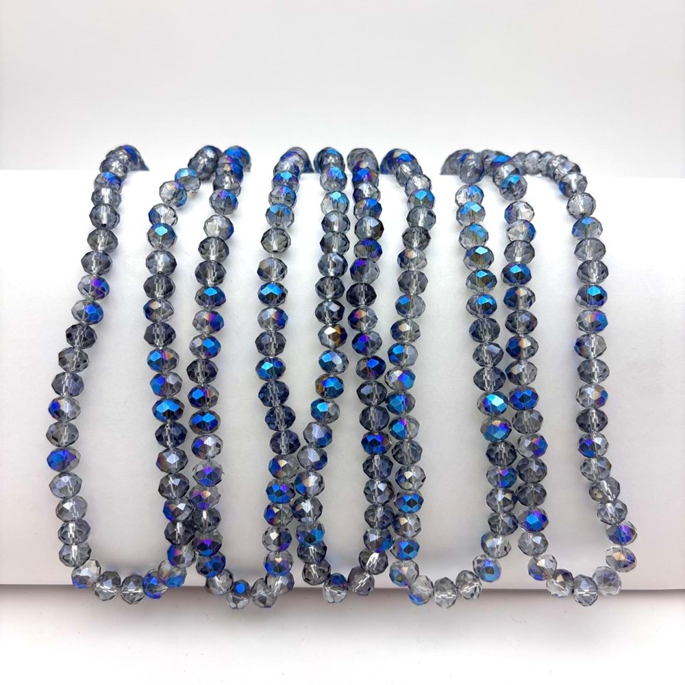 8 mm Kristal Boncuk 1 Dizi