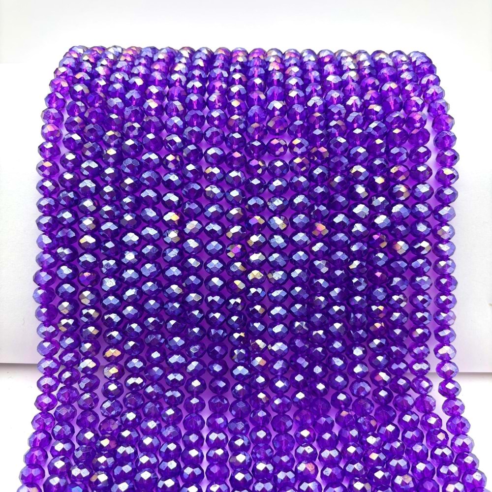 8 mm Kristal Boncuk 1 Dizi