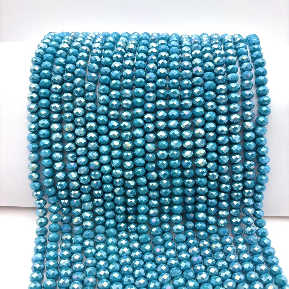 8 mm Kristal Boncuk 1 Dizi