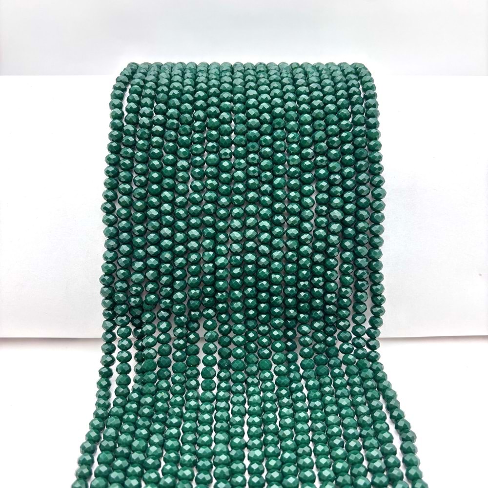 6 mm Kristal Boncuk 1 Dizi