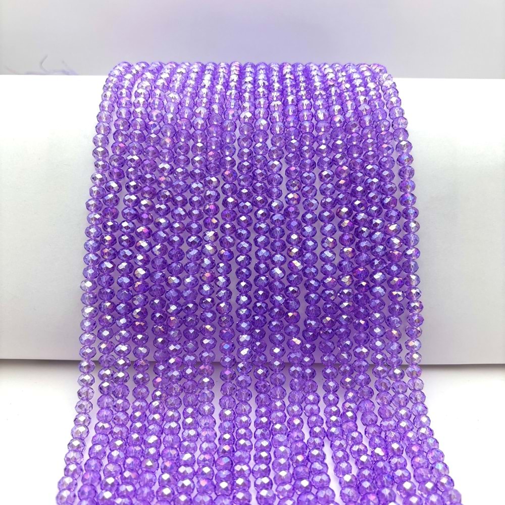 6 mm Kristal Boncuk 1 Dizi