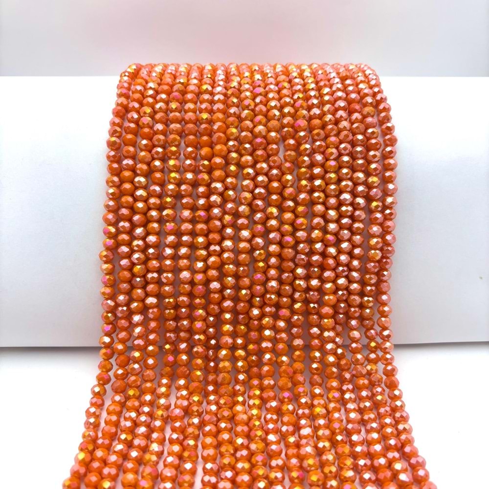 6 mm Kristal Boncuk 1 Dizi