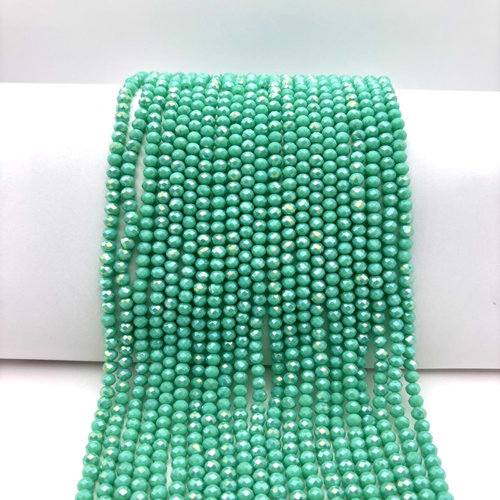 6 mm Kristal Boncuk 1 Dizi