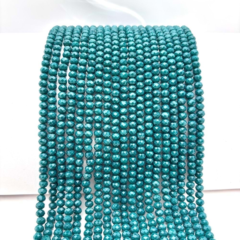 6 mm Kristal Boncuk 1 Dizi