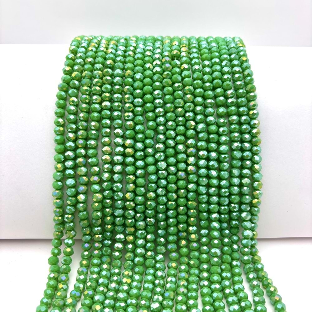 6 mm Kristal Boncuk 1 Dizi