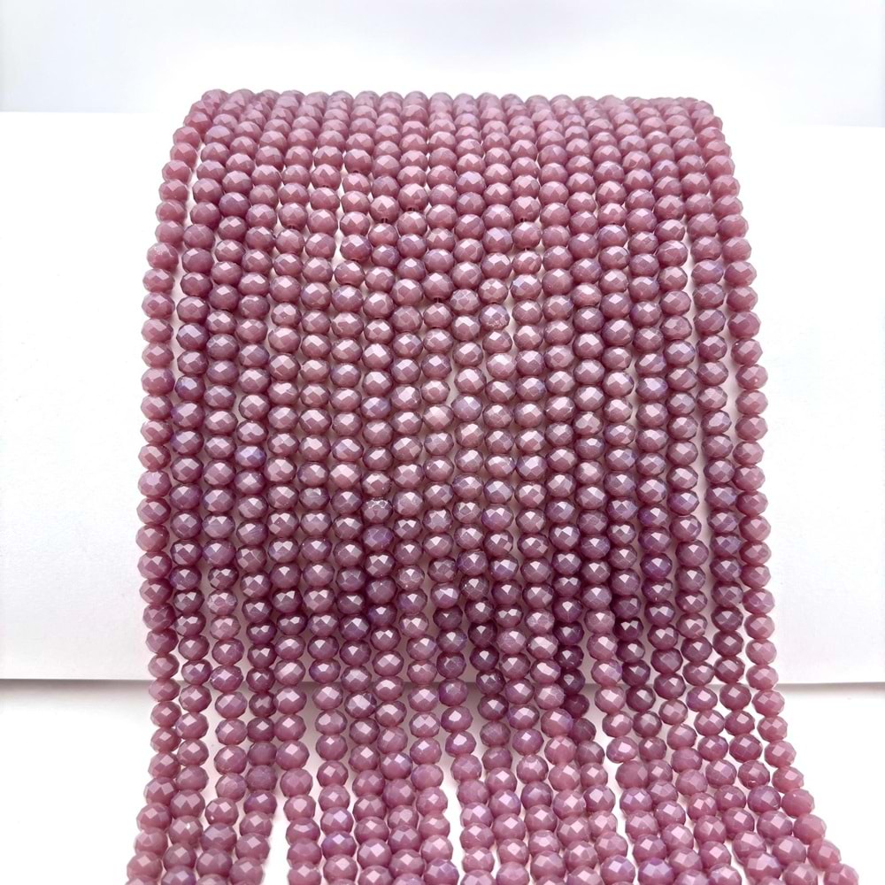 6 mm Kristal Boncuk 1 Dizi