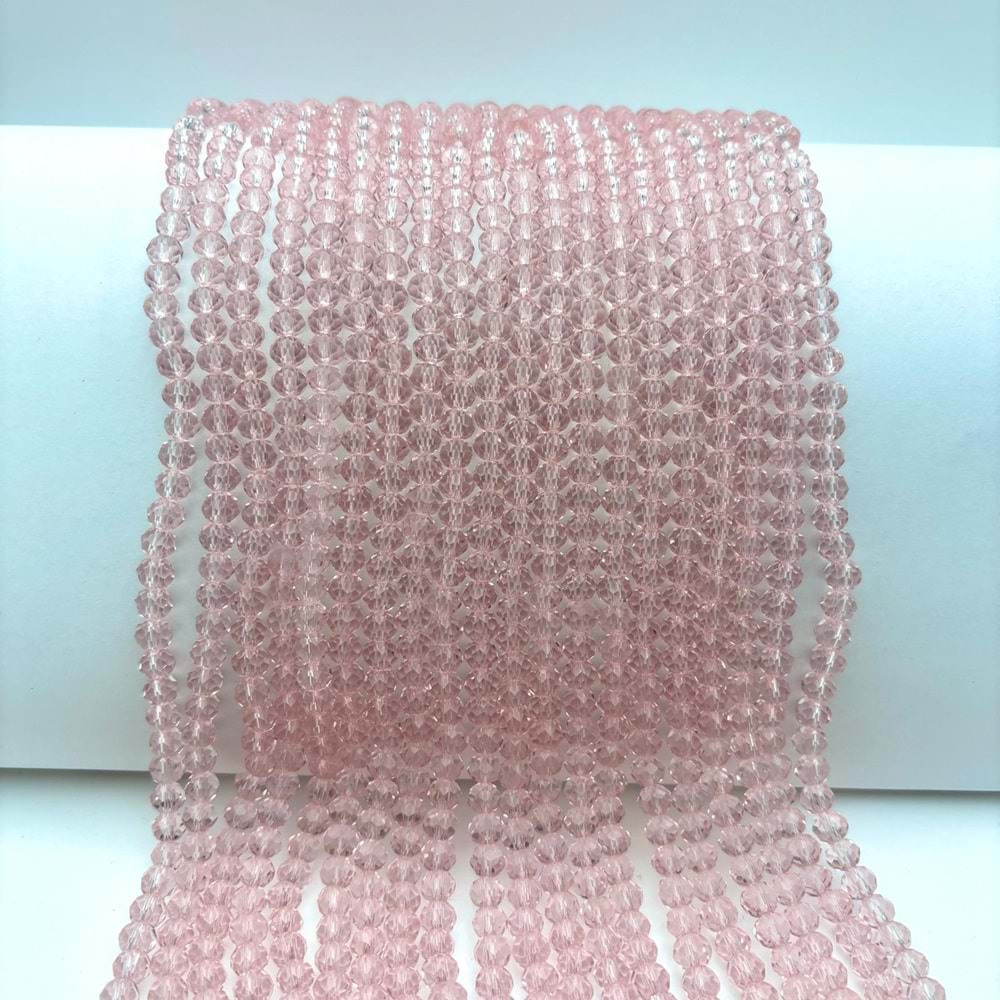 6 mm Kristal Boncuk 1 Dizi