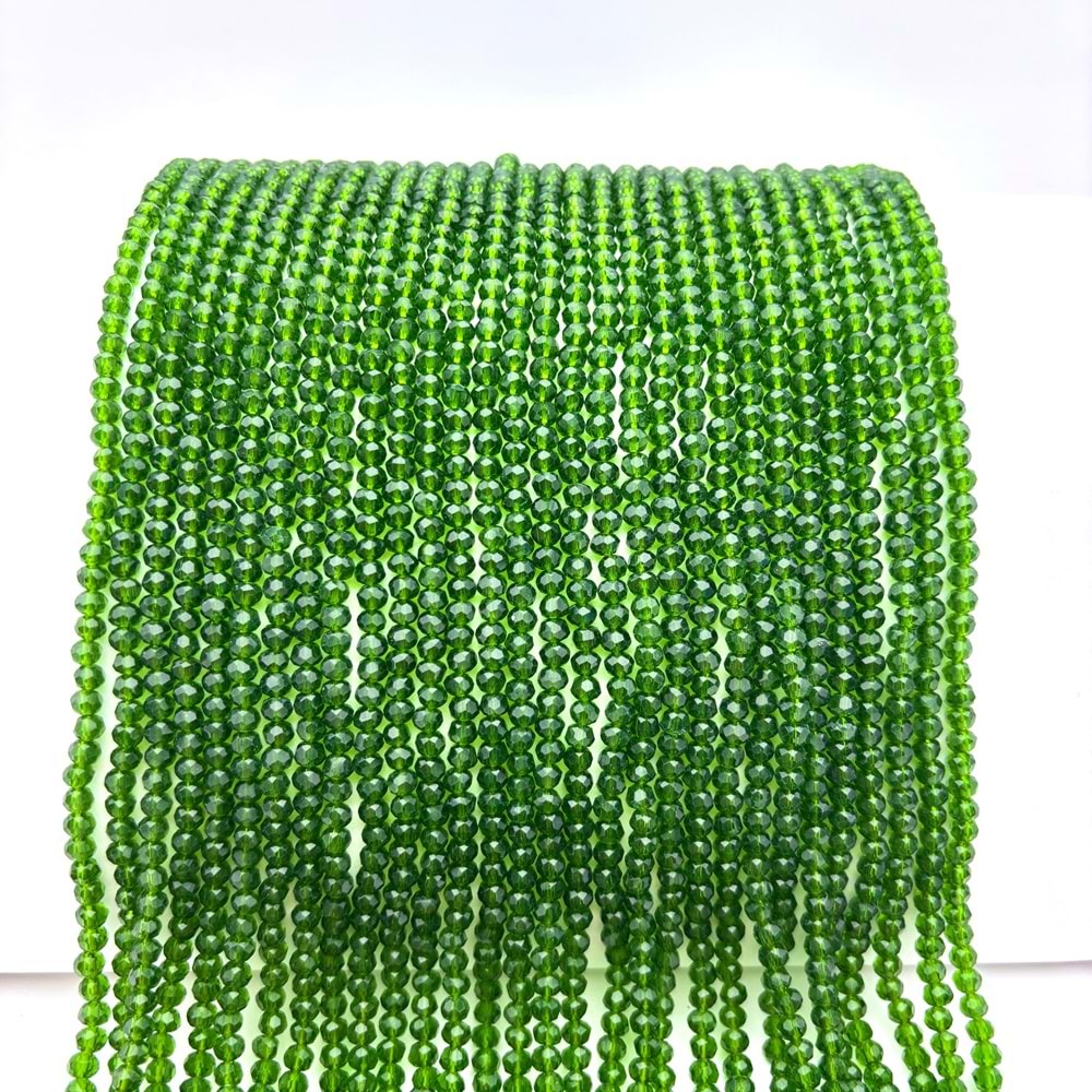 4 mm Kristal Boncuk 1 Dizi