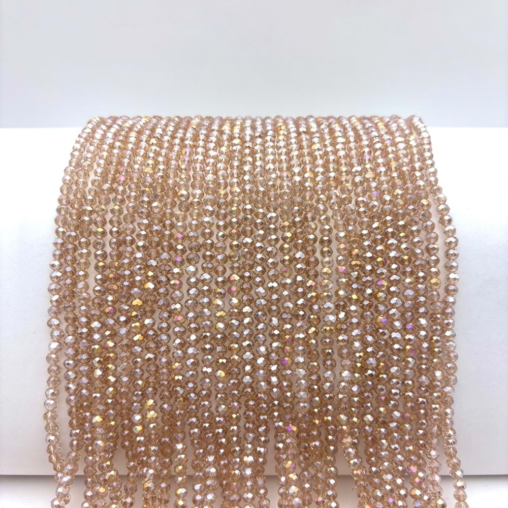 4 mm Kristal Boncuk 1 Dizi