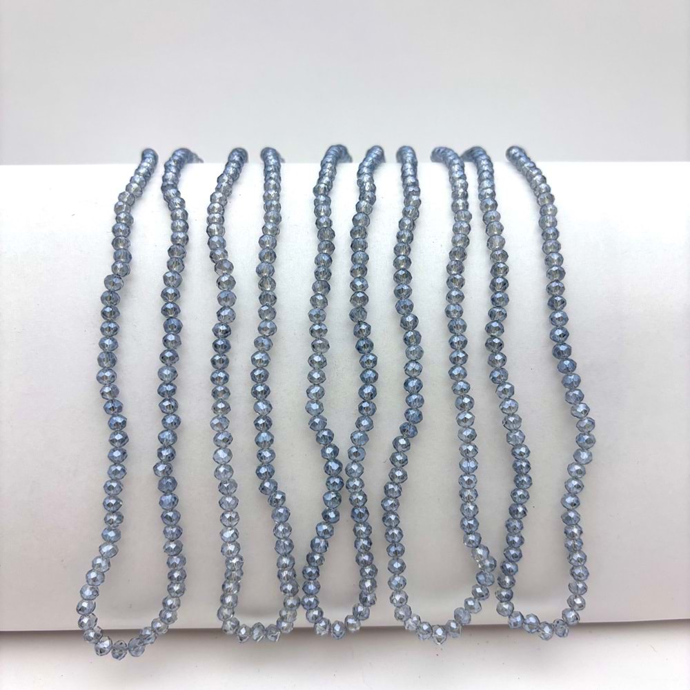 4 mm Kristal Boncuk 1 Dizi