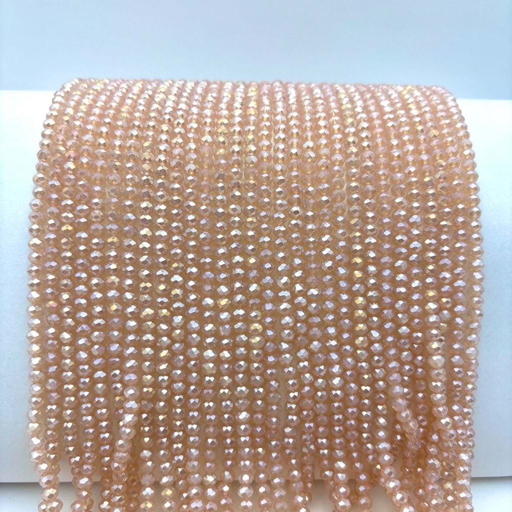 4 mm Kristal Boncuk 1 Dizi