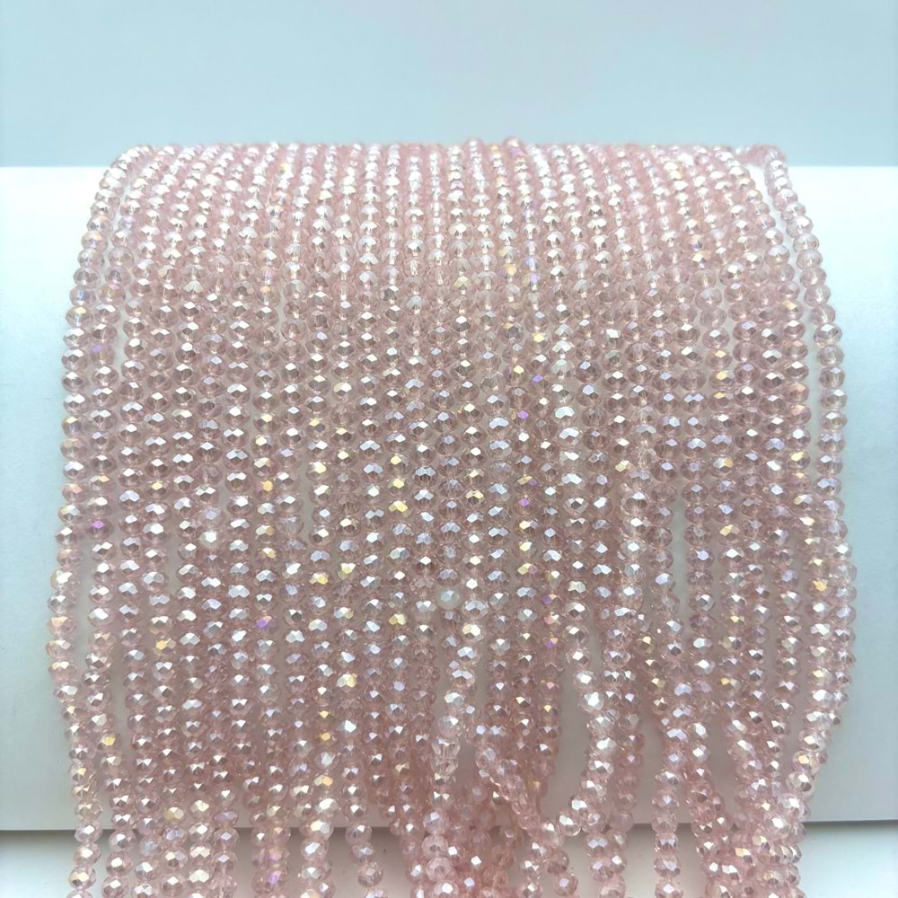 4 mm Kristal Boncuk 1 Dizi