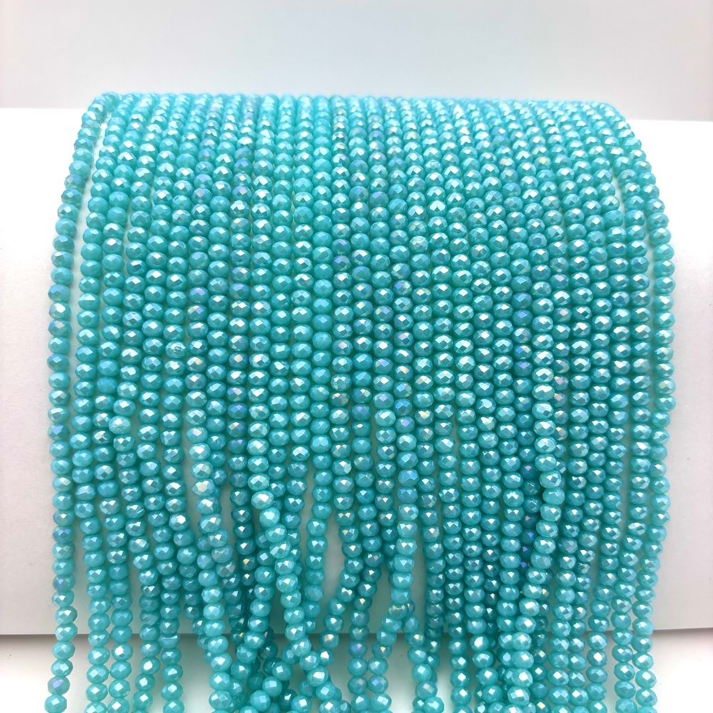 4 mm Kristal Boncuk 1 Dizi