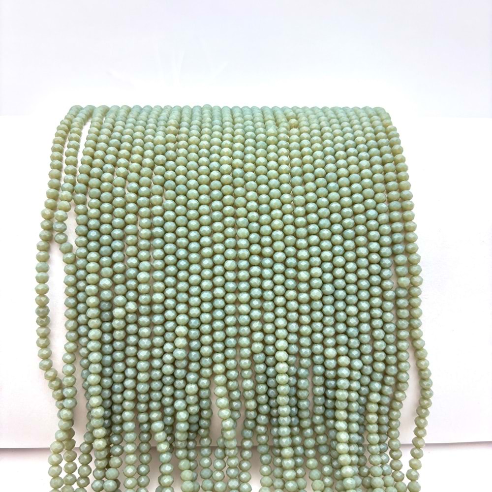 4 mm Kristal Boncuk 1 Dizi