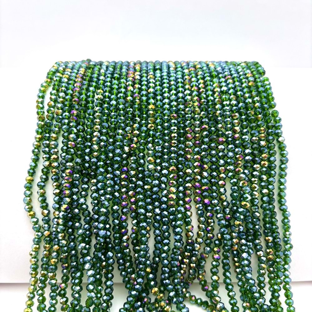 4 mm Kristal Boncuk 1 Dizi