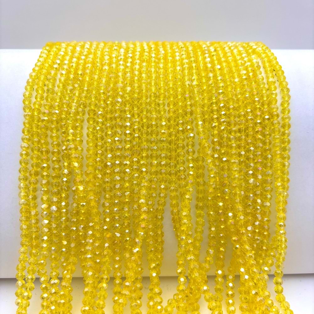 4 mm Kristal Boncuk 1 Dizi