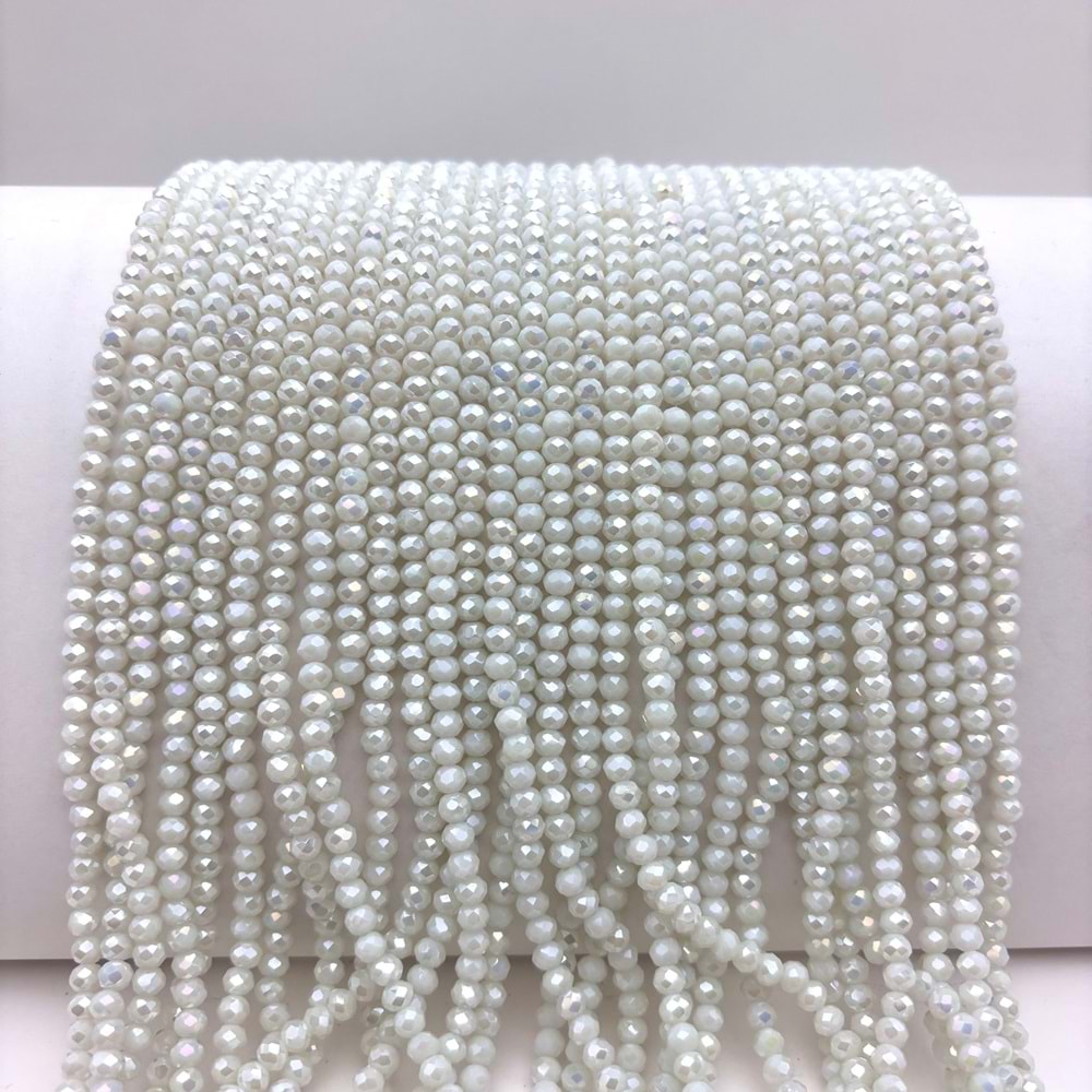 4 mm Kristal Boncuk 1 Dizi