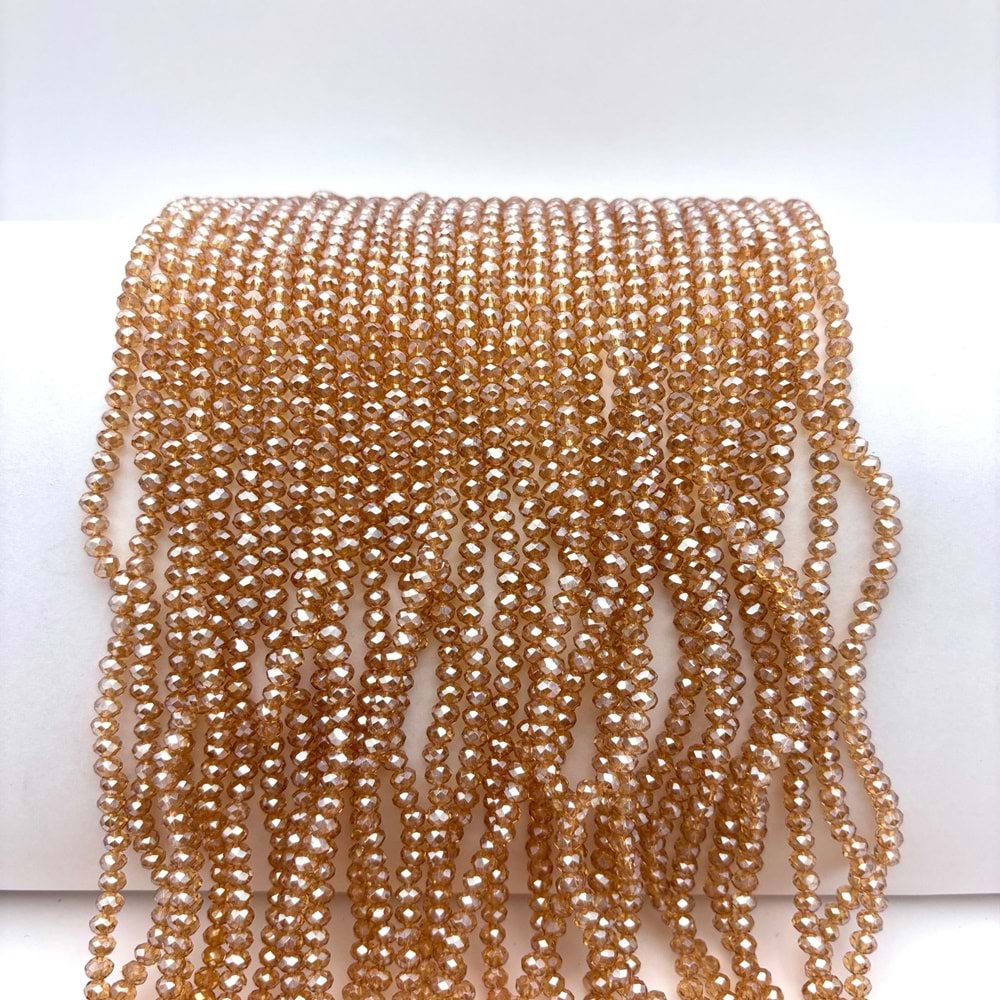 4 mm Kristal Boncuk 1 Dizi