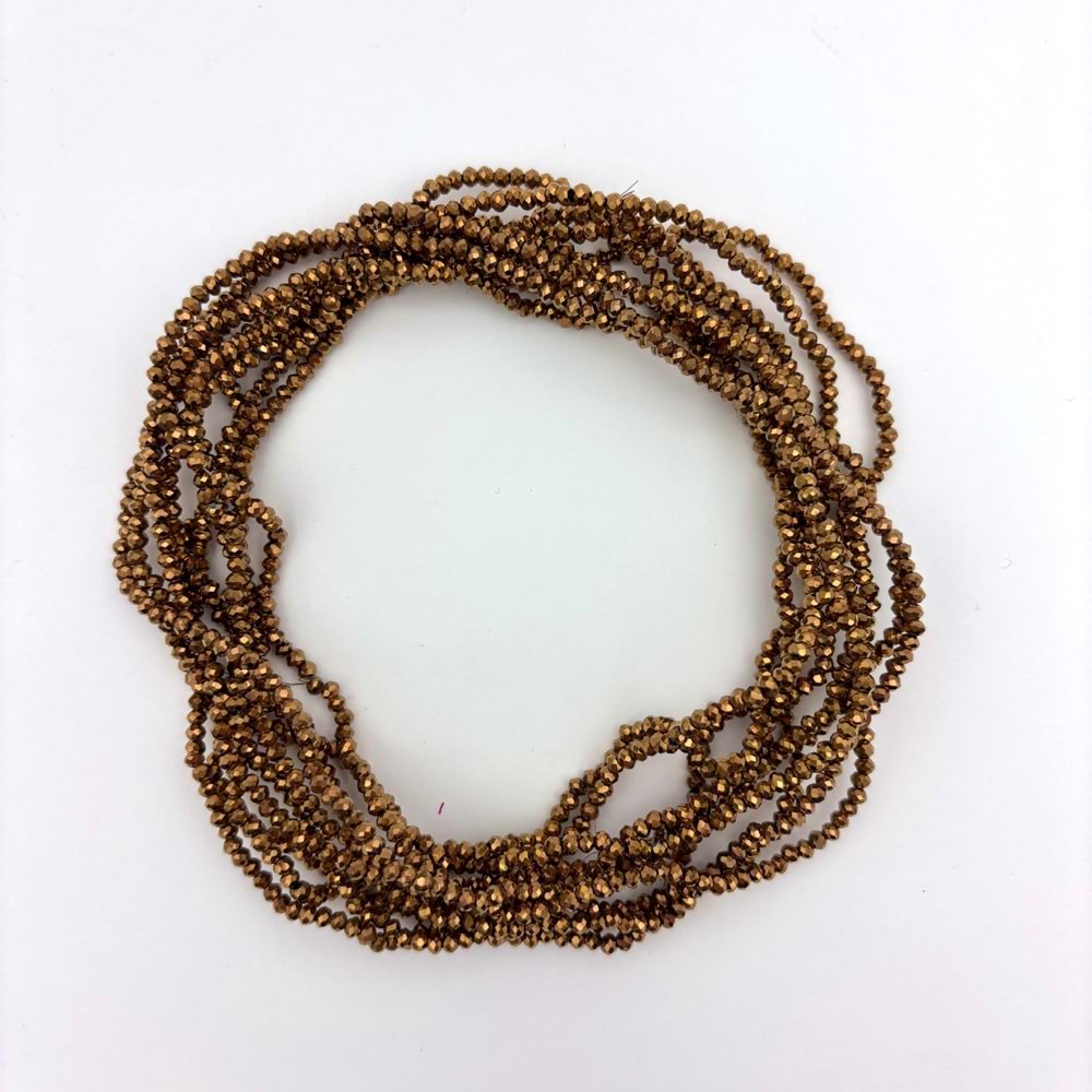 1 mm Kristal Boncuk 1 Dizi