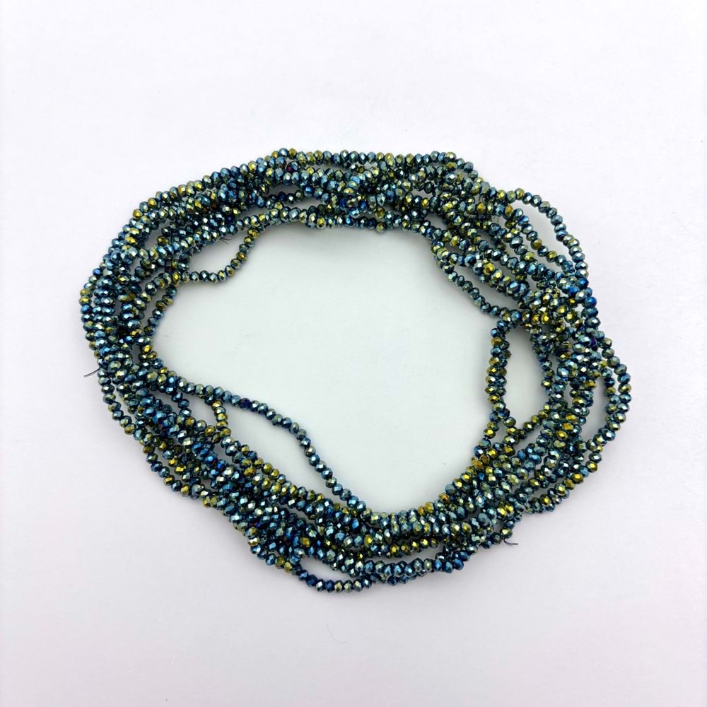 1 mm Kristal Boncuk 1 Dizi