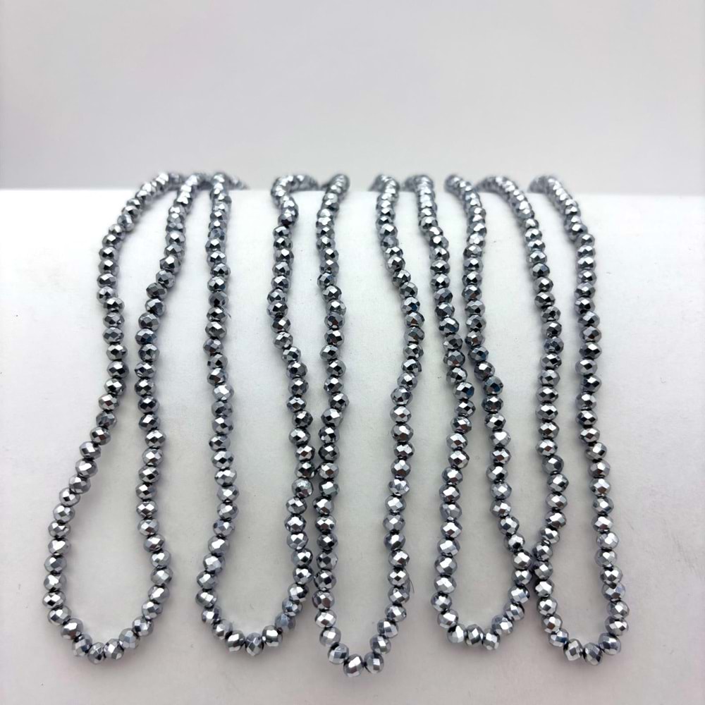 3 mm Kristal Boncuk 1 Dizi