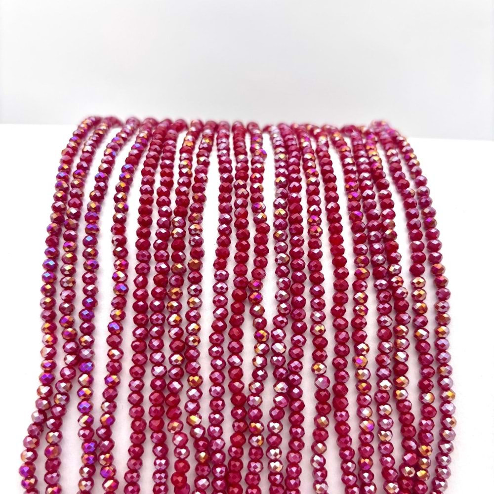 3 mm Kristal Boncuk 1 Dizi