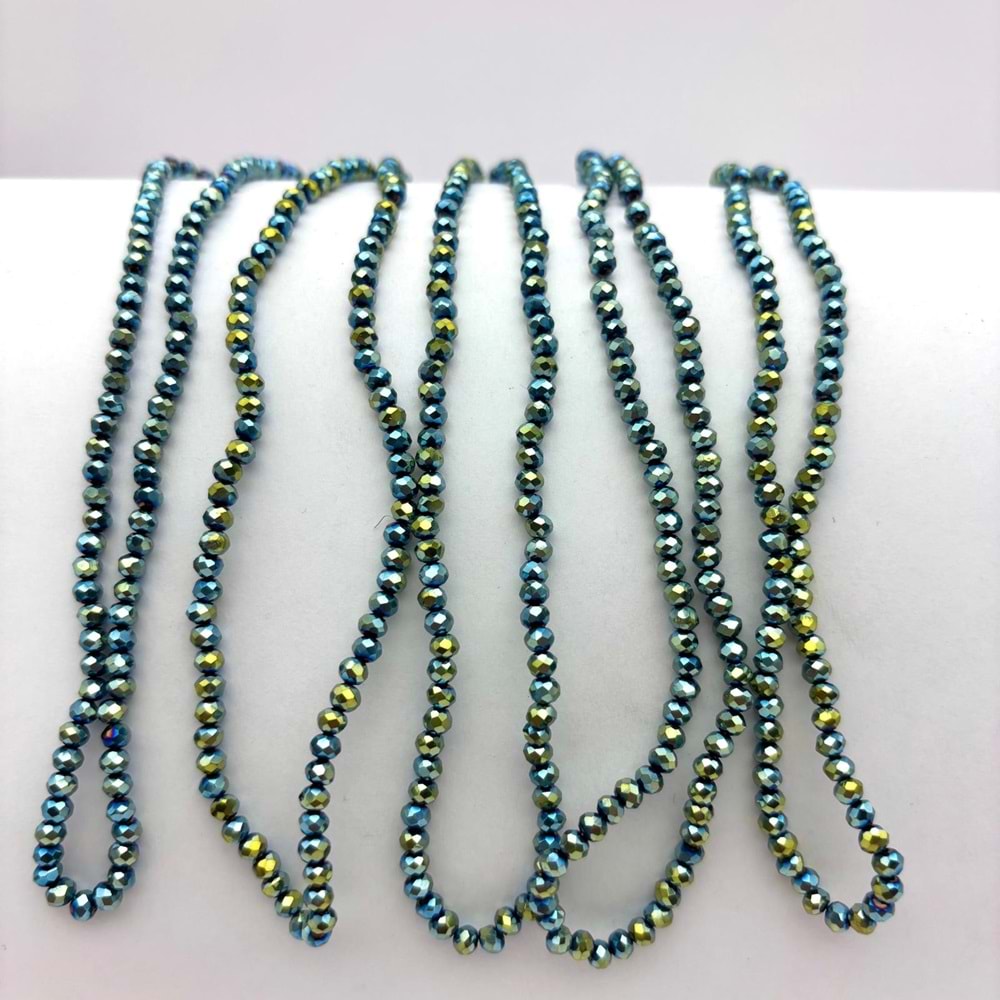 3 mm Kristal Boncuk 1 Dizi