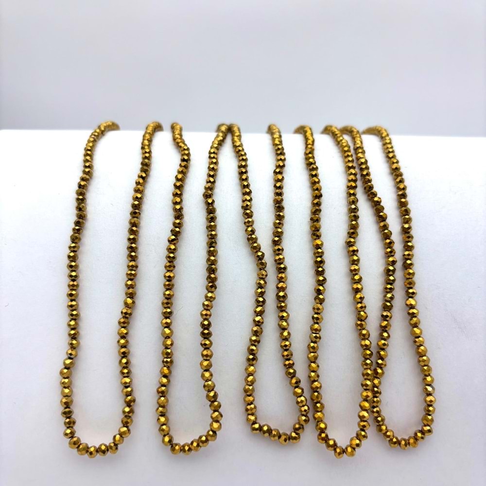 3 mm Kristal Boncuk 1 Dizi