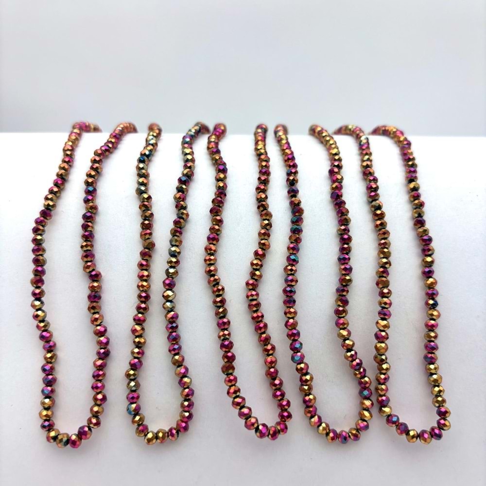 3 mm Kristal Boncuk 1 Dizi