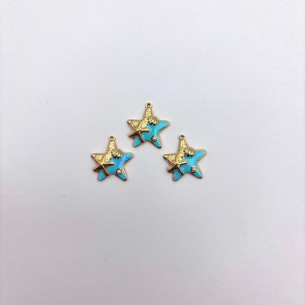 Çelik Kolye Ucu 1 Adet