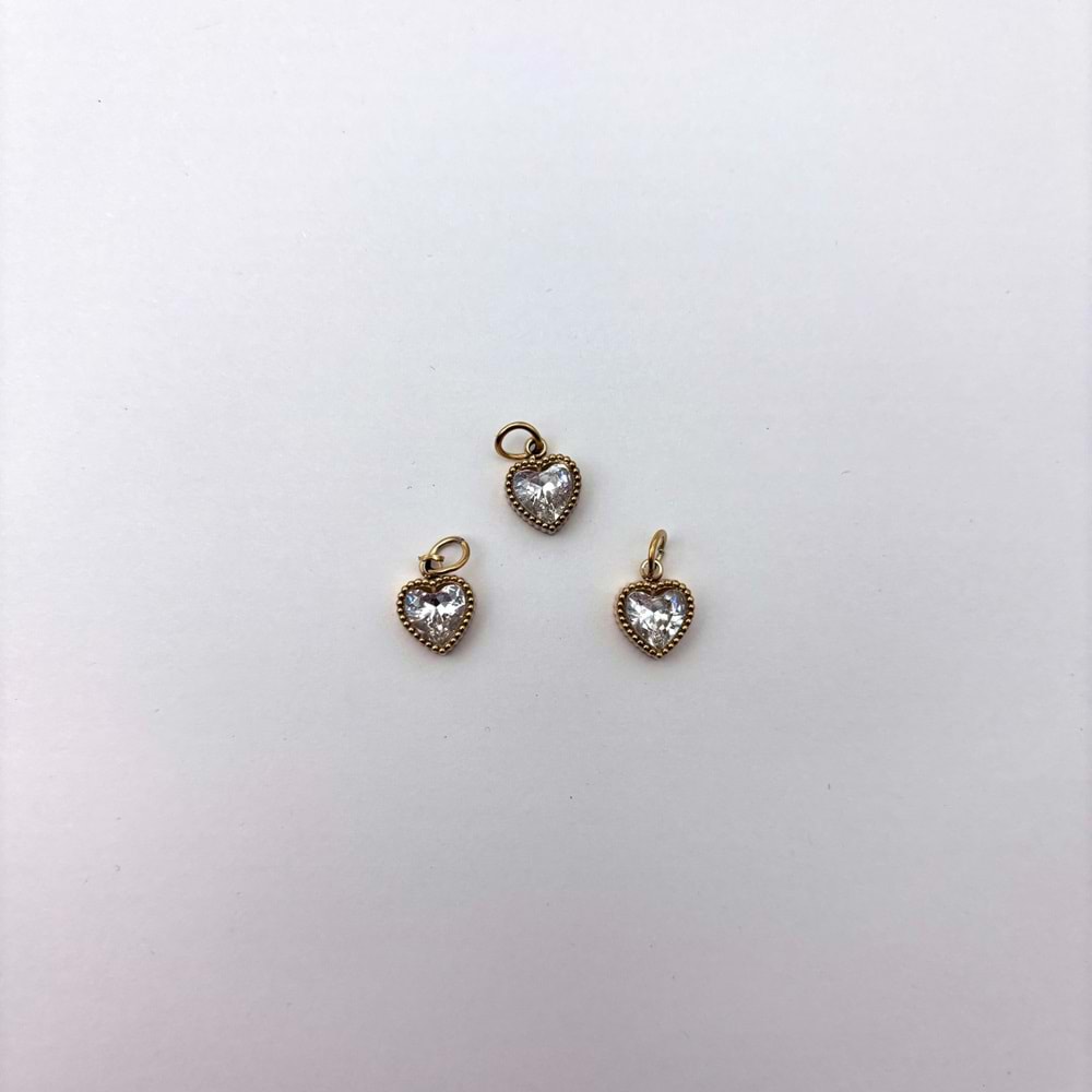 Çelik Kolye Ucu 1 Adet