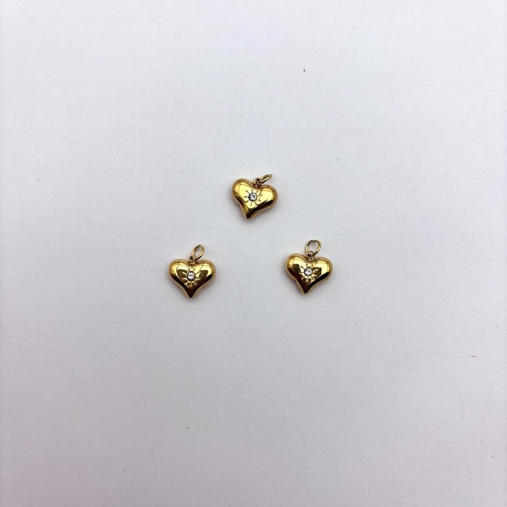 Çelik Kolye Ucu 1 Adet