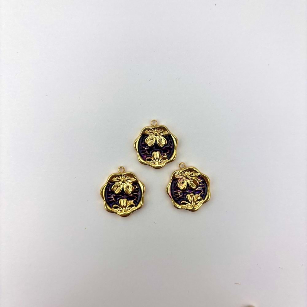 Çelik Kolye Ucu 1 Adet